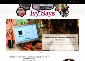 Ivysays.com