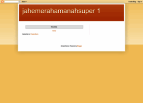 jahemerahamanahsuper.blogspot.com