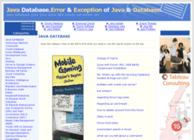 java-database.org