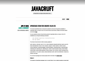 Javacruft.wordpress.com