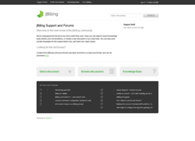 Jbilling.tenderapp.com