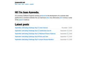 Jcazevedo.net