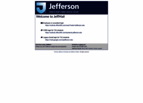 Jeffmail.jefferson.edu
