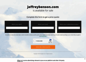 Jeffreybenson.com