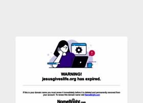 Jesusgiveslife.org