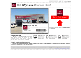 Jiffylube.couponrocker.com