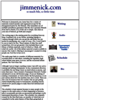 Jimmenick.com