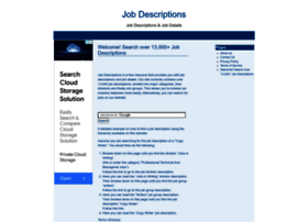 Job-descriptions.org