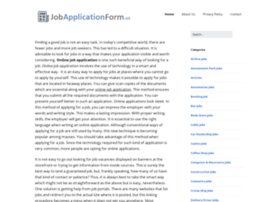 Jobapplicationform.us