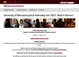 Jobfair.umn.edu