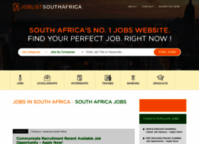 joblistsouthafrica.com