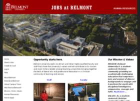 Jobs.belmont.edu
