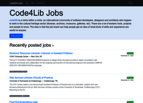 Jobs.code4lib.org