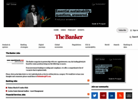 Jobs.thebanker.com