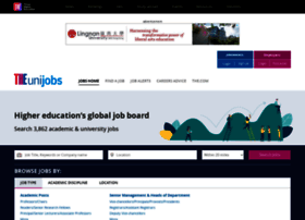 Jobs.timeshighereducation.co.uk