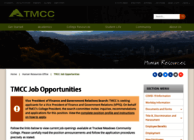Jobs.tmcc.edu