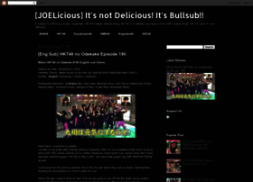 Joelicious-48list.blogspot.com