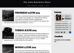 Johnbatchelorshow.com