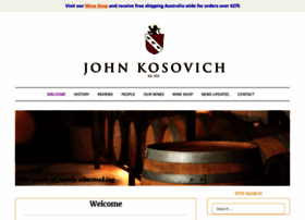 Johnkosovichwines.com.au