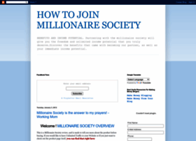 Joinmillionairesociety.blogspot.com