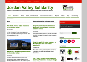Jordanvalleysolidarity.org
