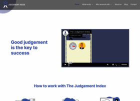 judgementindex.co.uk
