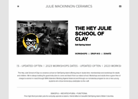 Juliemackinnonceramics.com