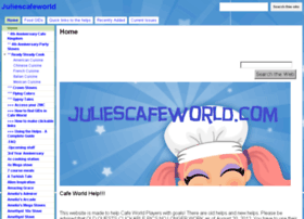 juliescafeworld.com