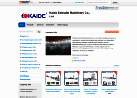 Kaideextruder.en.hisupplier.com