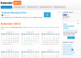kalender2013.nl