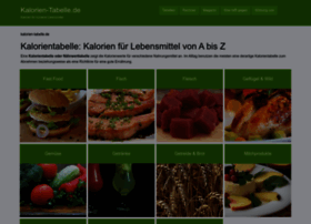kalorien-tabelle.de