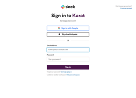 Karatapp.slack.com