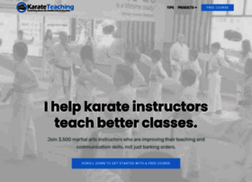karateteaching.com