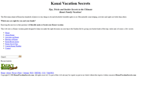 kauaivacationsecrets.com