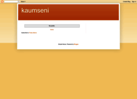 kaumseni.blogspot.com
