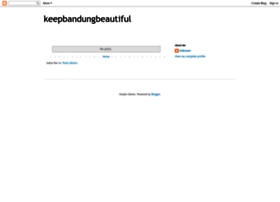 keepbandungbeautiful.blogspot.com
