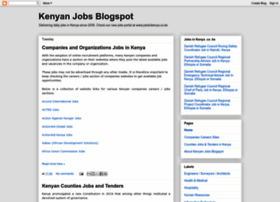 Kenyanjobs.blogspot.fr