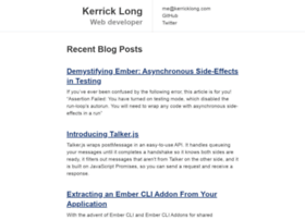 Kerricklong.com