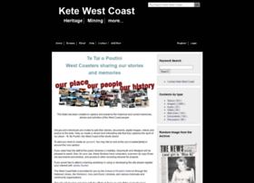 Ketewestcoast.peoplesnetworknz.info