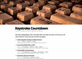 Keystrokecountdown.com