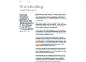 Khrishablog.wordpress.com