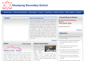 Khumjungschool.edu.np