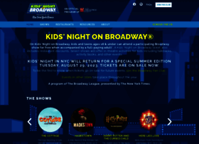 kidsnightonbroadway.com