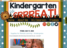 Kindergartenisgrrreat.blogspot.com