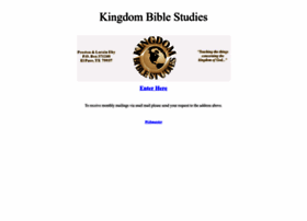kingdombiblestudies.org