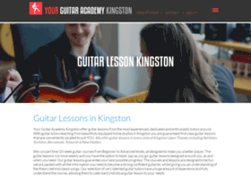 Kingston.yourguitaracademy.com