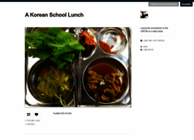 Koreanschoollunch.tumblr.com
