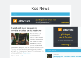 Kosnews.altervista.org