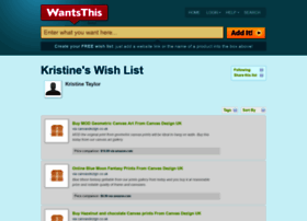 Kristinetaylor.wantsthis.com