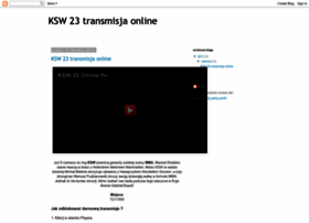 ksw23onlinetransmisja.blogspot.com